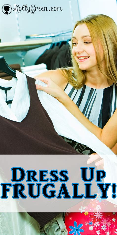 frugal clothes shopping.